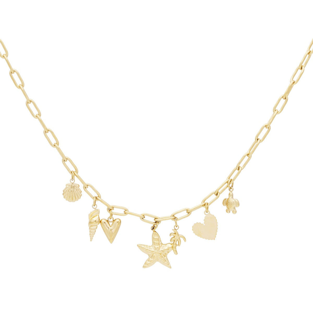 collier à breloques beach babe