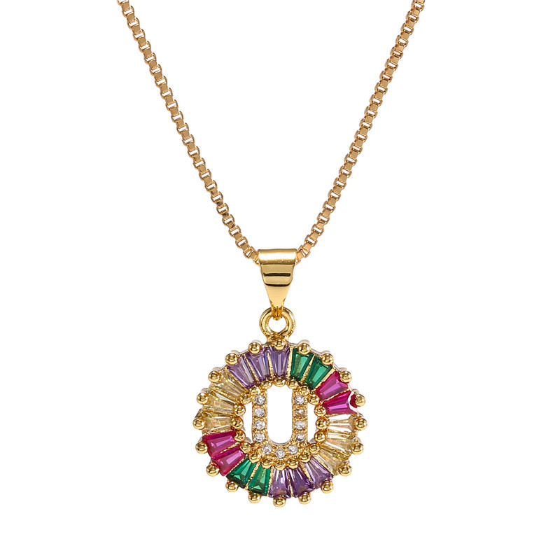 Pendentif pierre naturelle initiale