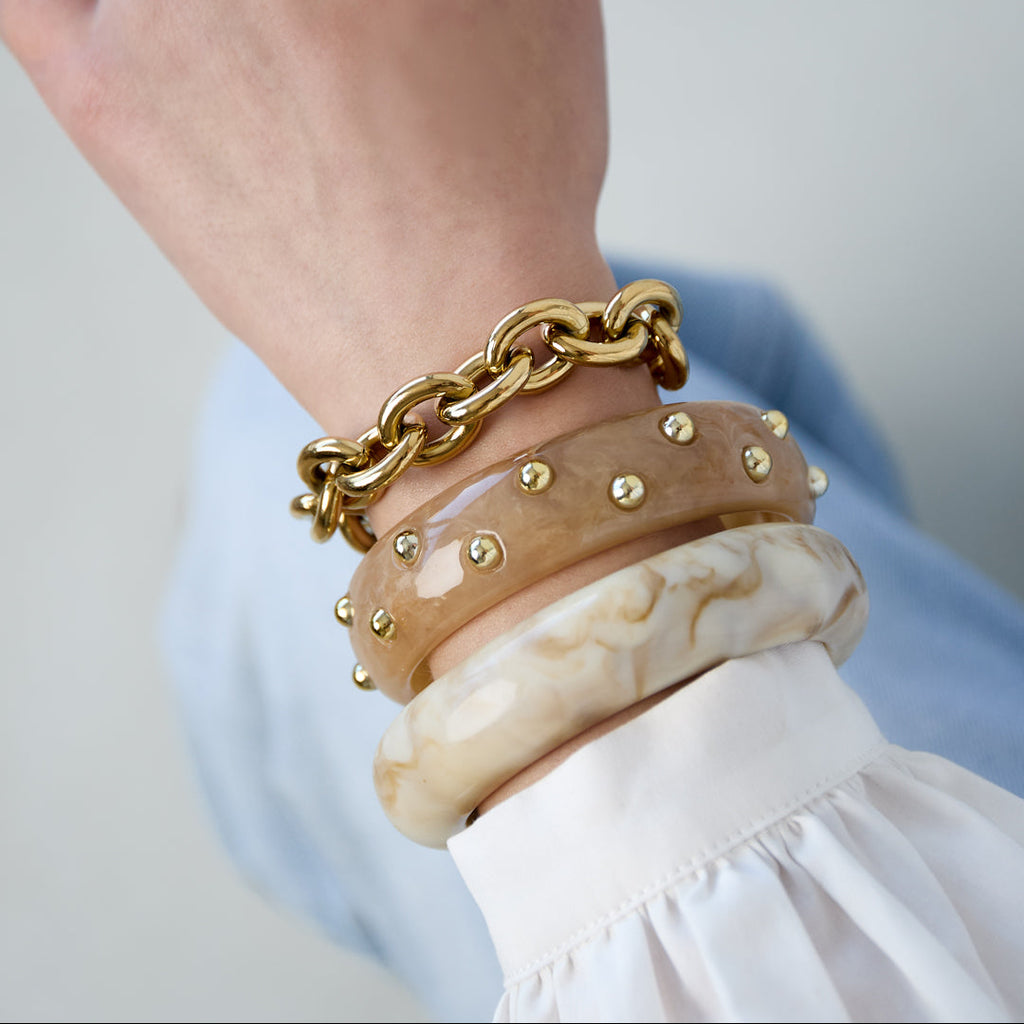 Bracelet à gros maillons