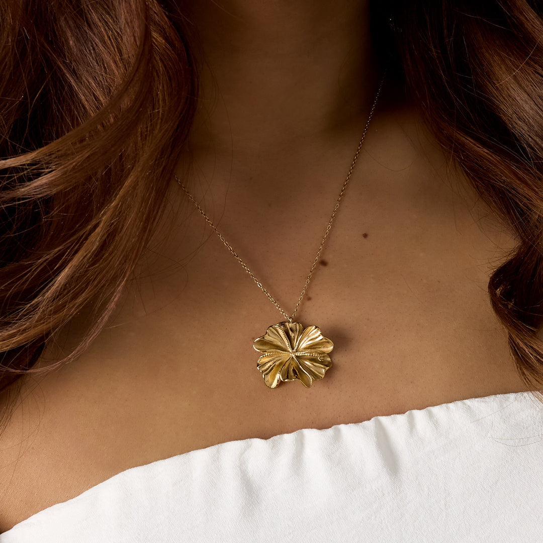 Colliers pendentifs Fleur Décontracté Quotidien Simple Série Bijoux pour femmes Image