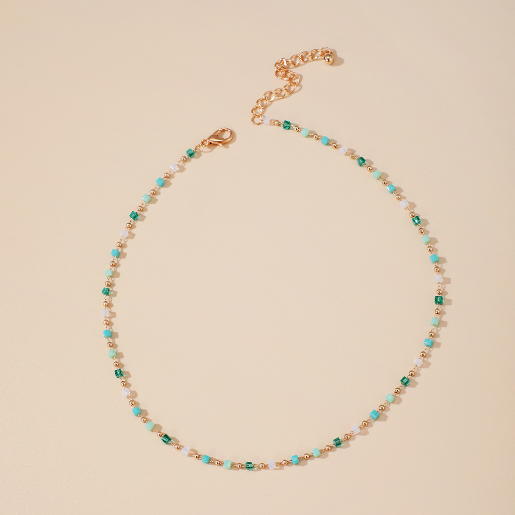 Collier perle de rocaille