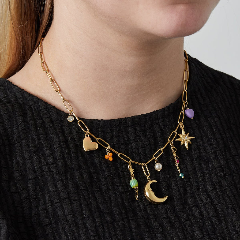 collier je t'aime jusqu'à la lune et retour