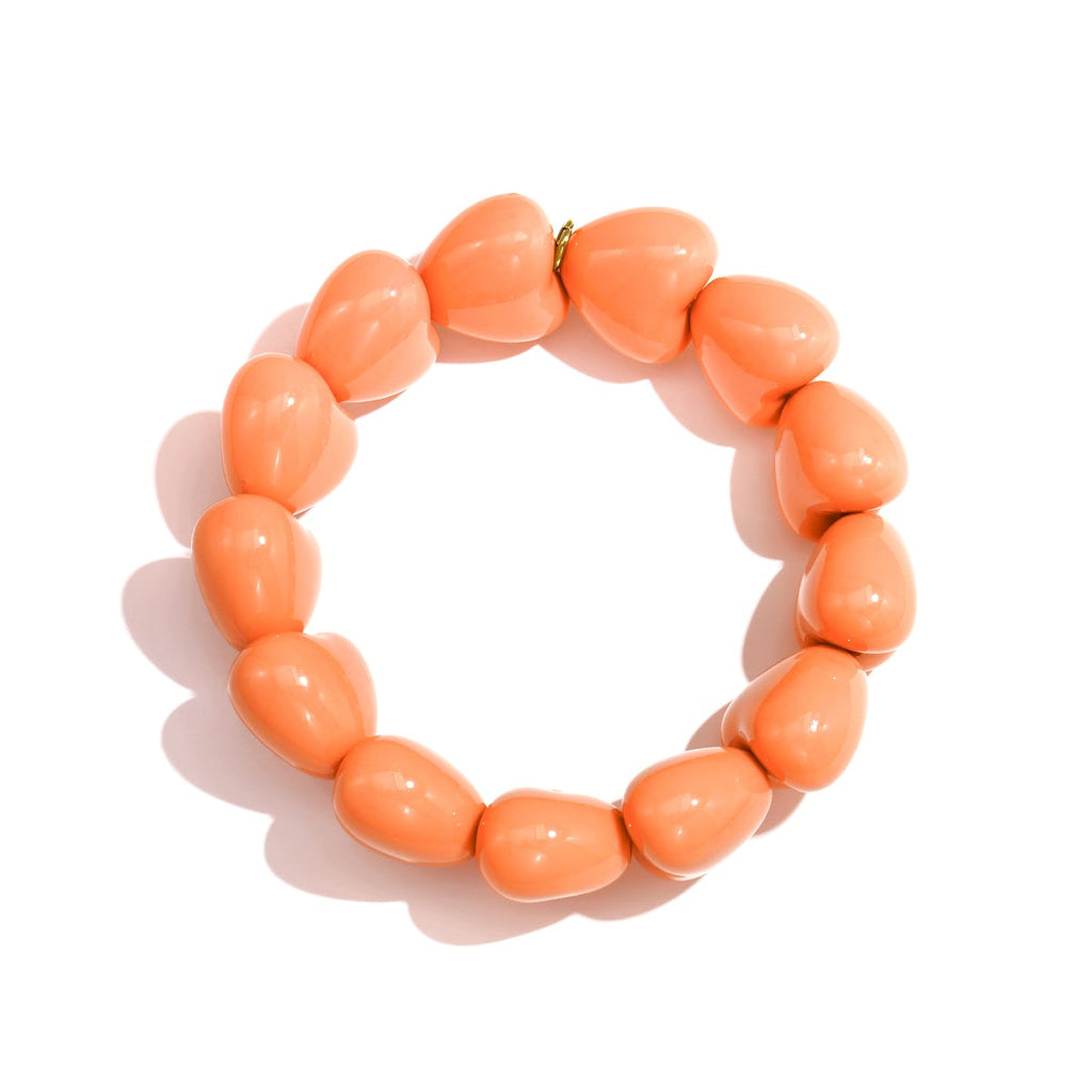 Bracelet petit cœur à 13 perles