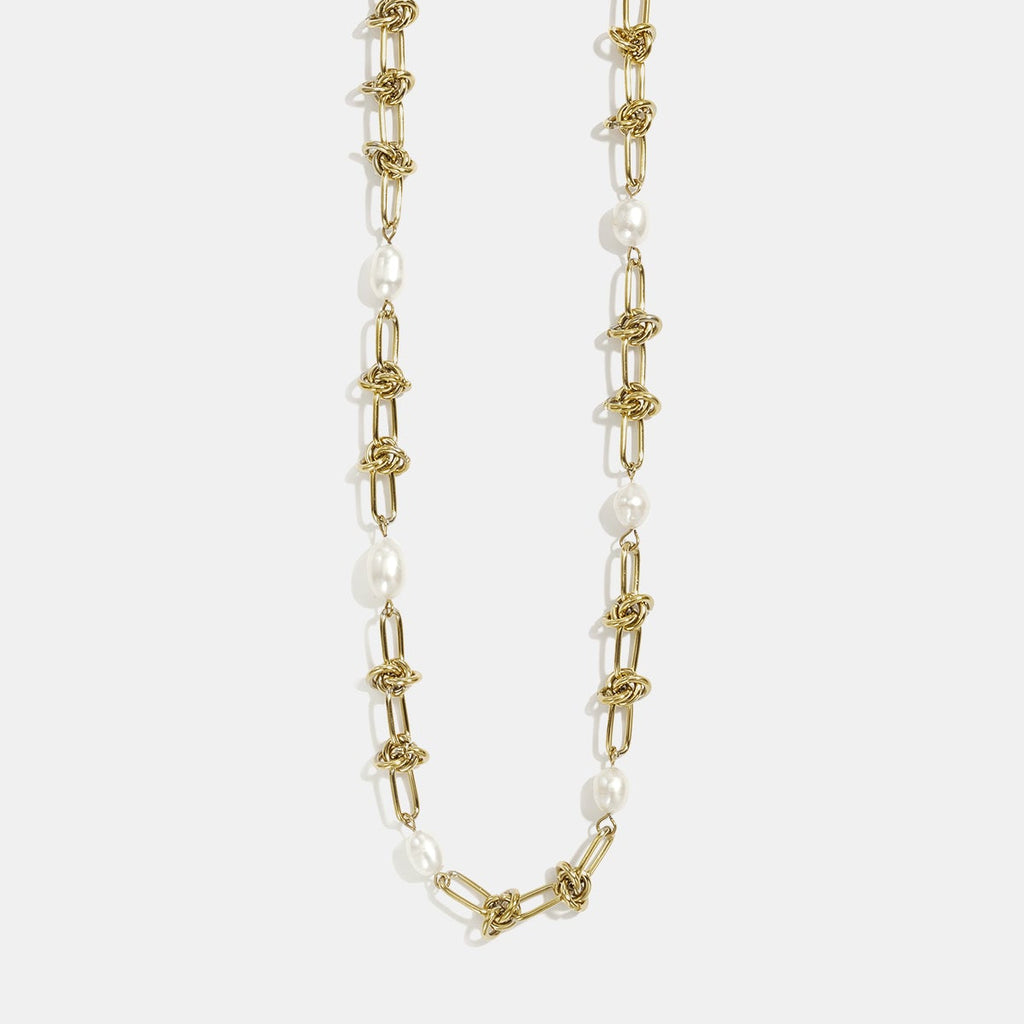 Colliers pendentifs en acier inoxydable, chaîne, collection Simple Daily Simple, bijoux pour femmes