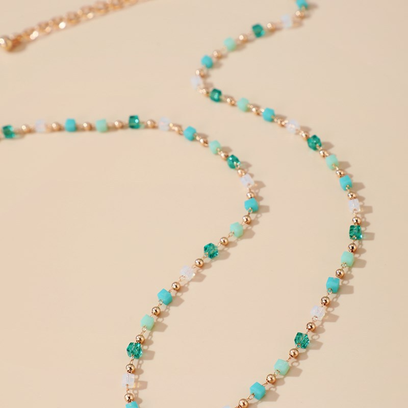 Collier perle de rocaille