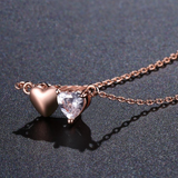 Pendentif cœur Rose gold