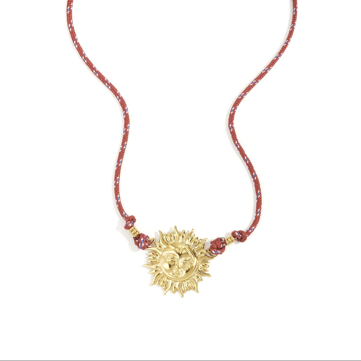 Colliers pendentifs en acier inoxydable soleil Casual Daily Simple Series Bijoux pour femmes