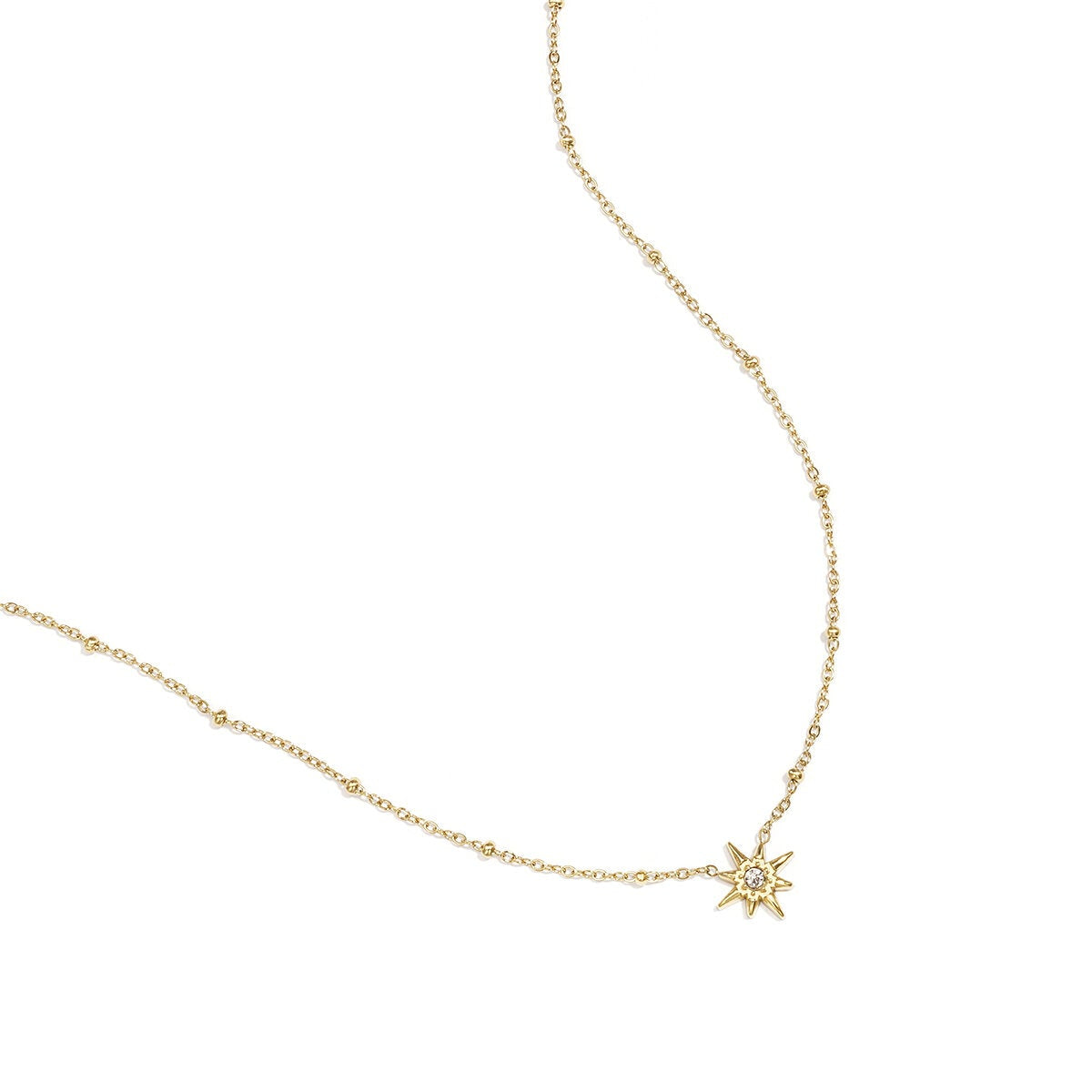 Stylish Sun Pendant Necklace for Everyday Elegance