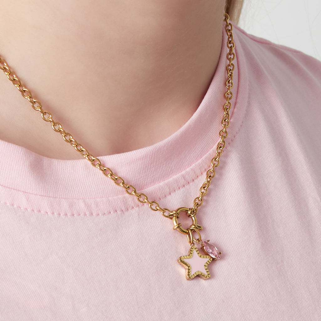 Collier étoile DIY