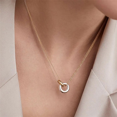 Collier rond acier rigide