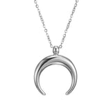 Collier lune inversée