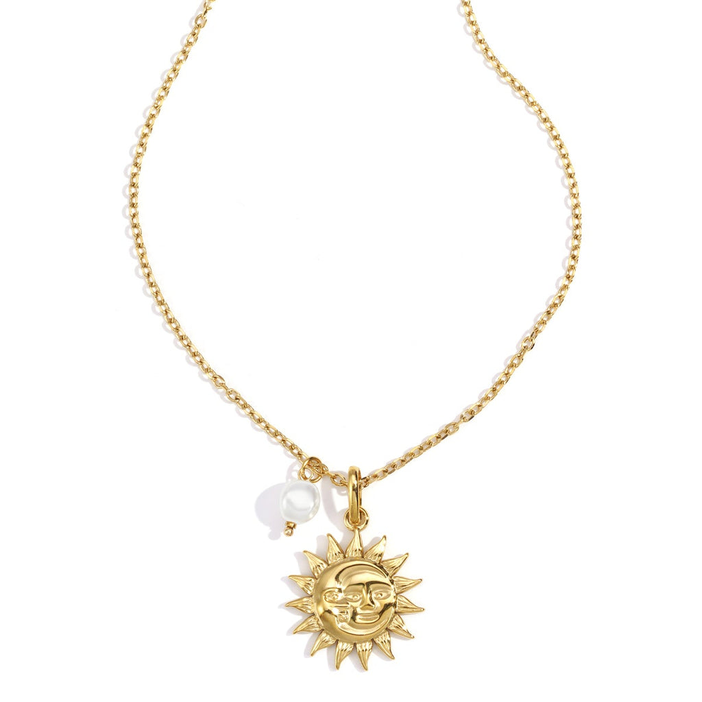 Colliers pendentifs soleil Casual Daily Simple Series Bijoux pour femmes