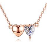 Pendentif cœur Rose gold