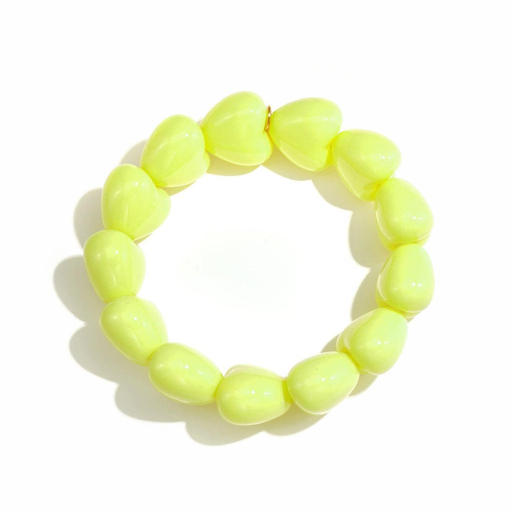 Bracelet petit cœur à 13 perles