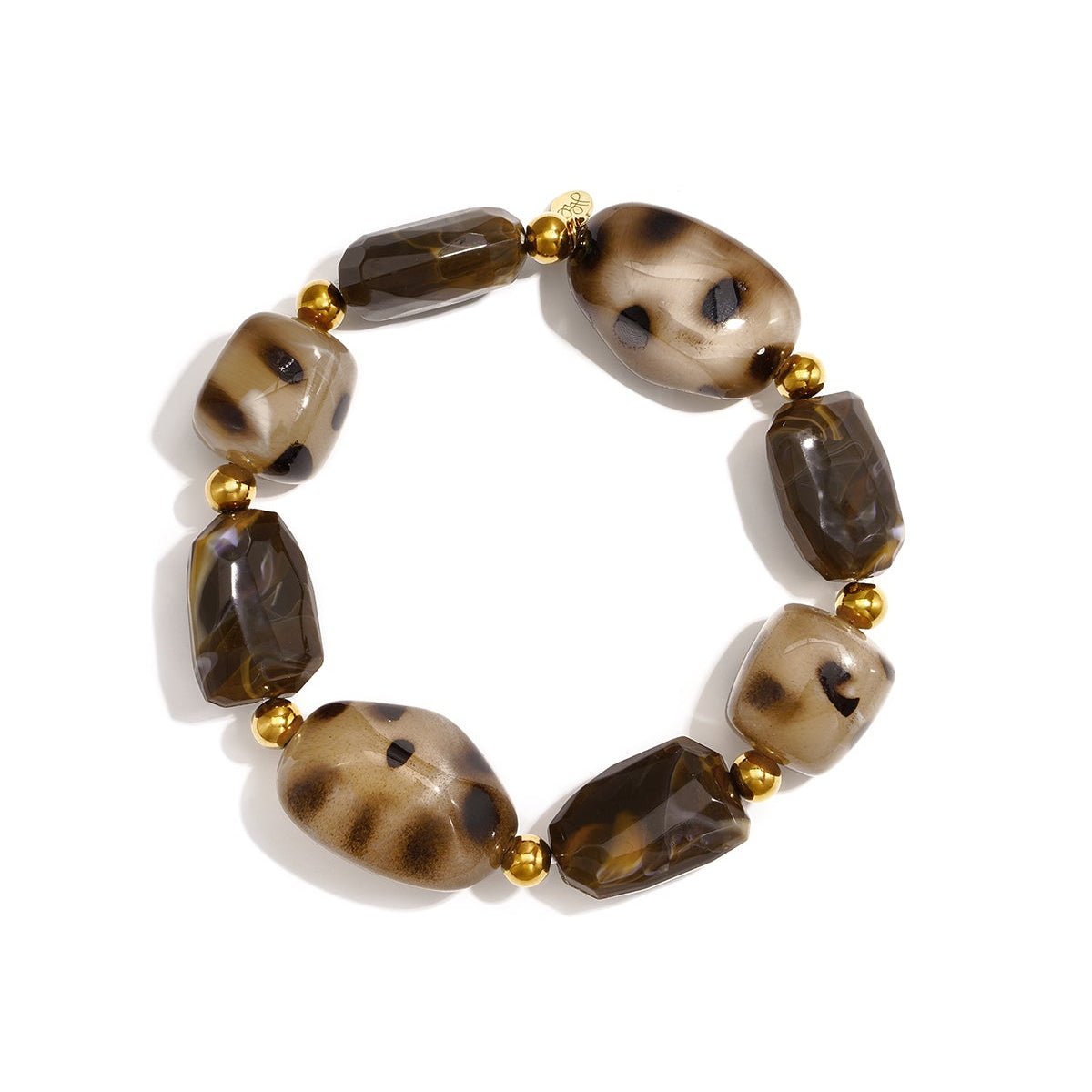 Bracelets en perles acryliques de forme irrégulière, collection Simple Daily Simple, bijoux pour femmes