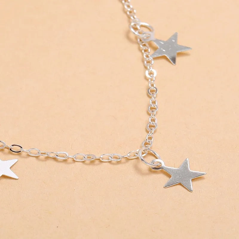 Collier étoiles femme