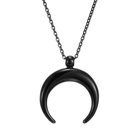 Collier lune inversée