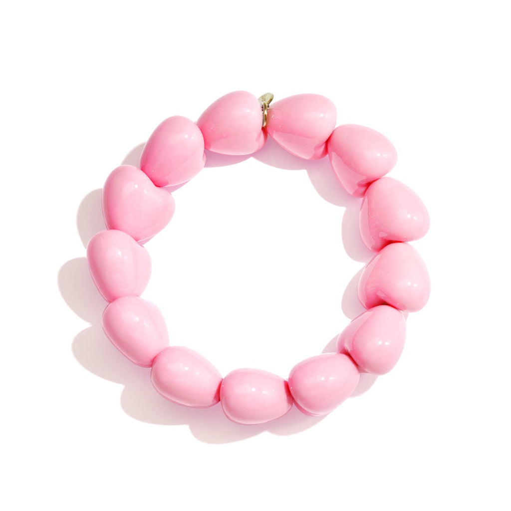 Bracelet petit cœur à 13 perles