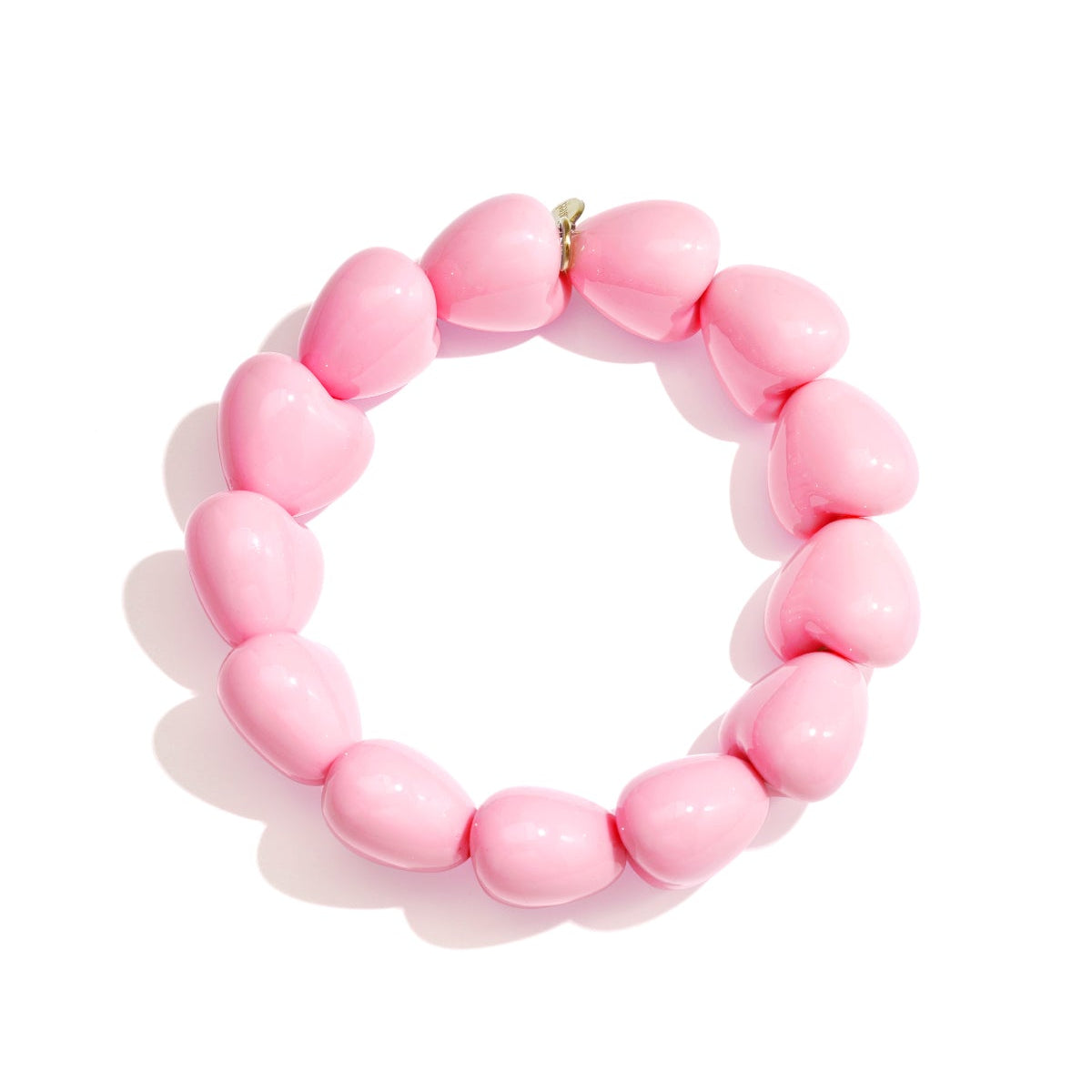 Bracelet petit cœur à 13 perles