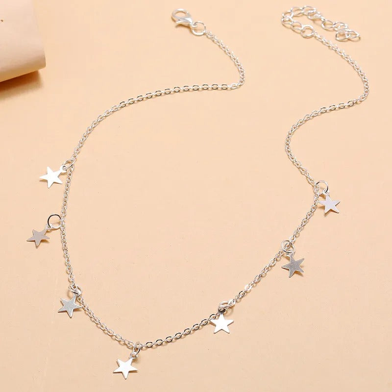 Collier étoiles femme