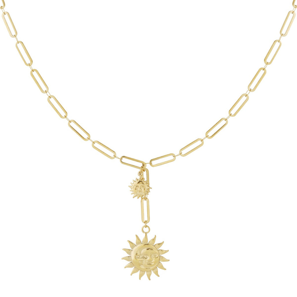 Collier Double Soleil
