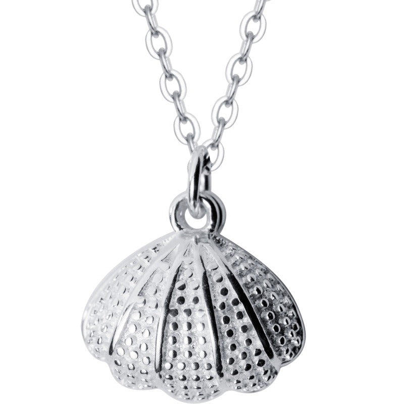 Collier coquillage argent