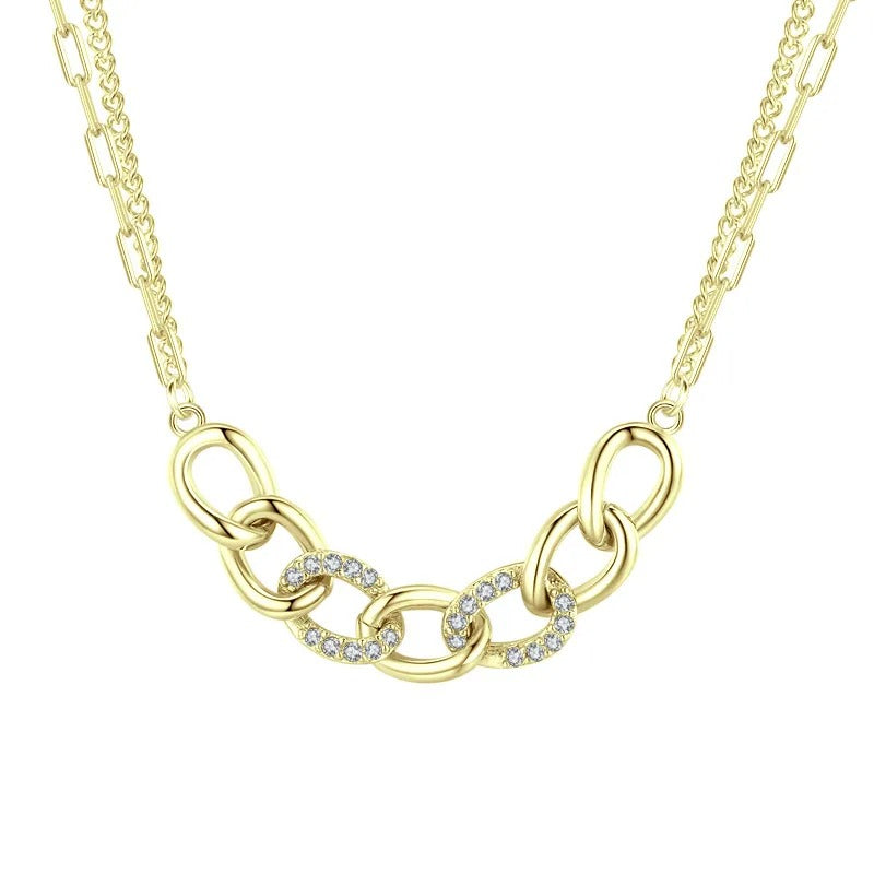 Collier maille chaîne en argent