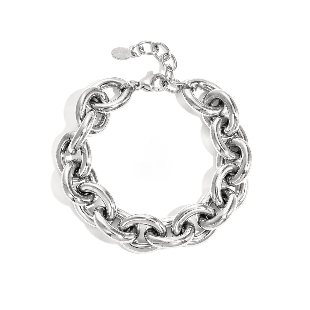 Bracelet à gros maillons