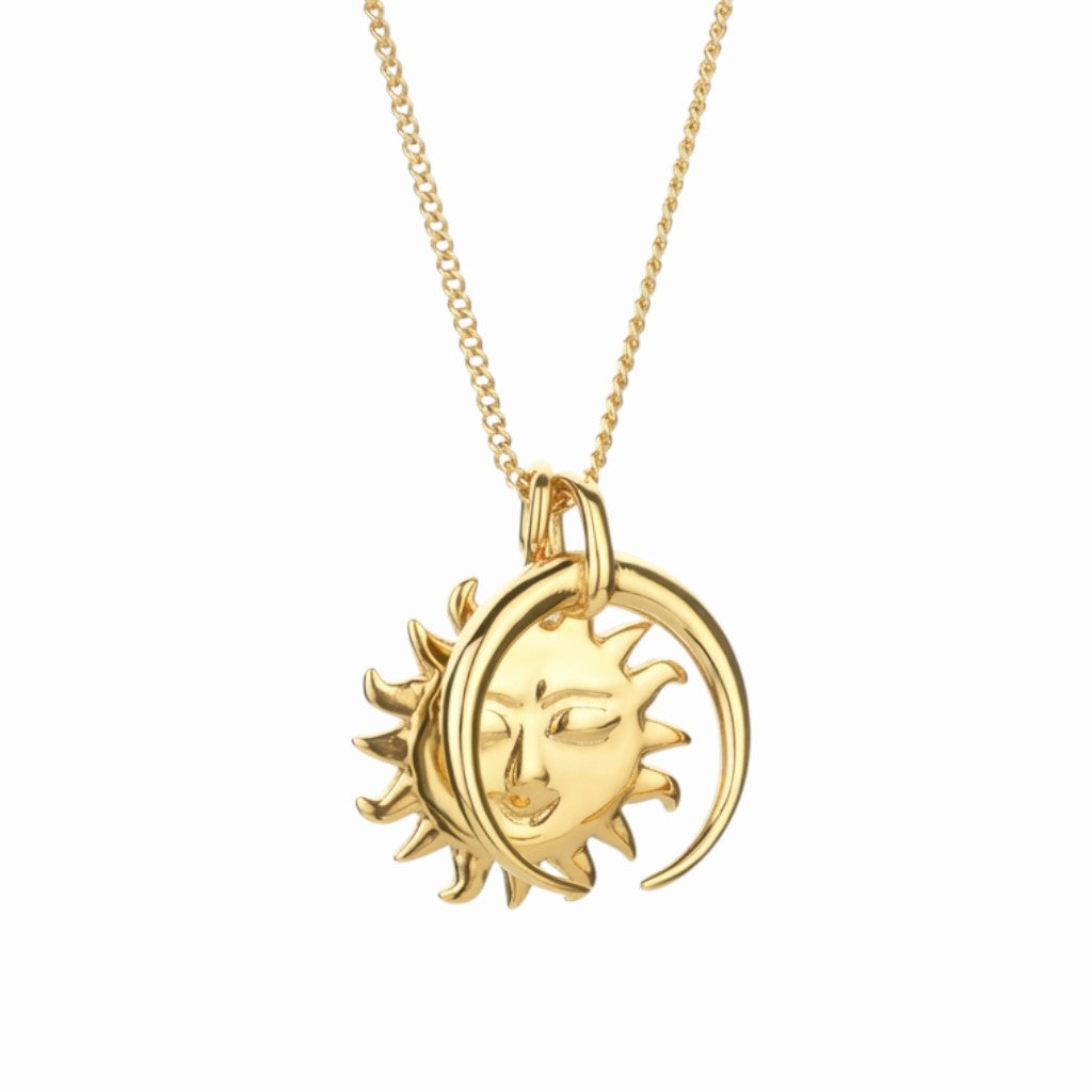 Collier Éclat Lunaire et Solaire