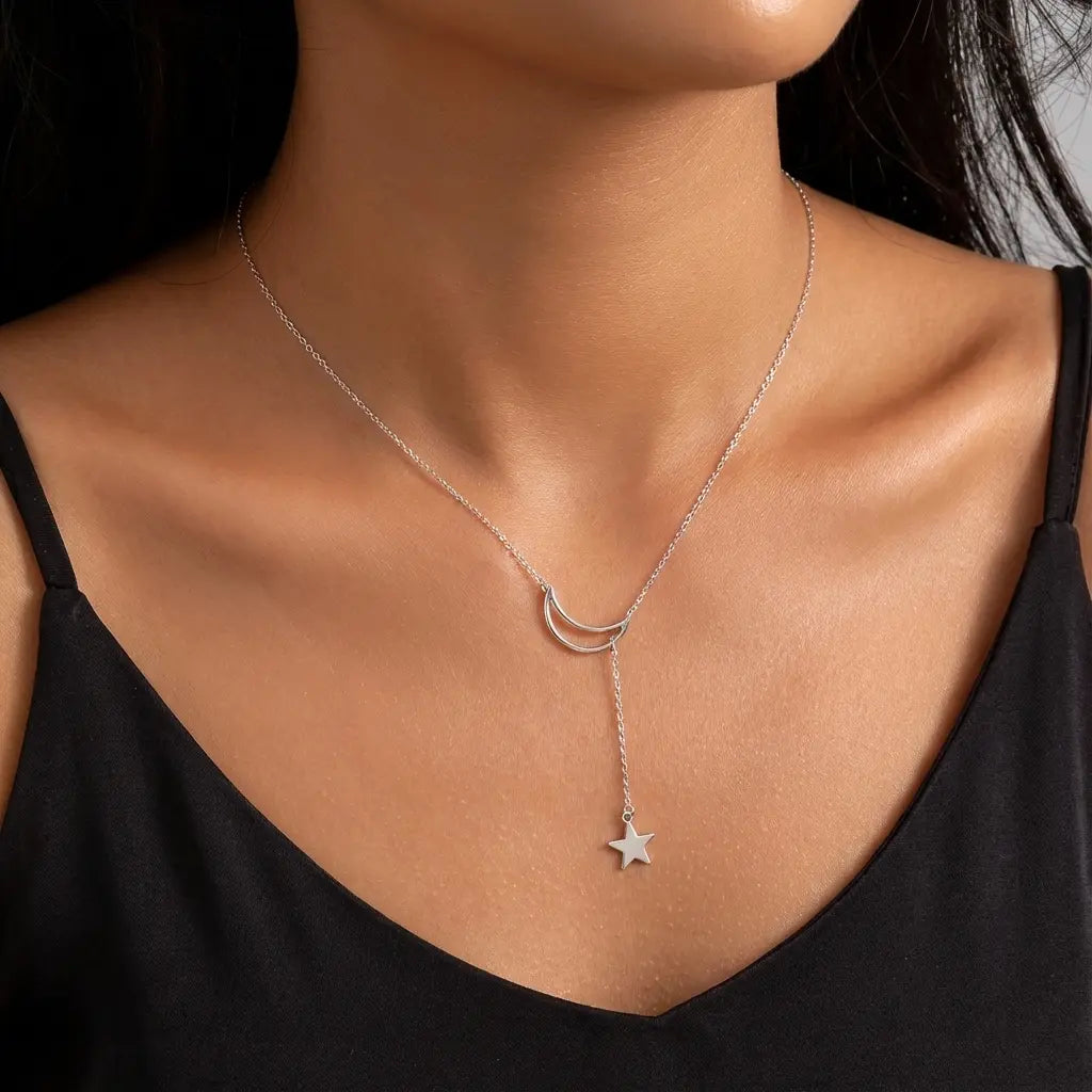 Collier avec pendentif étoile en argent
