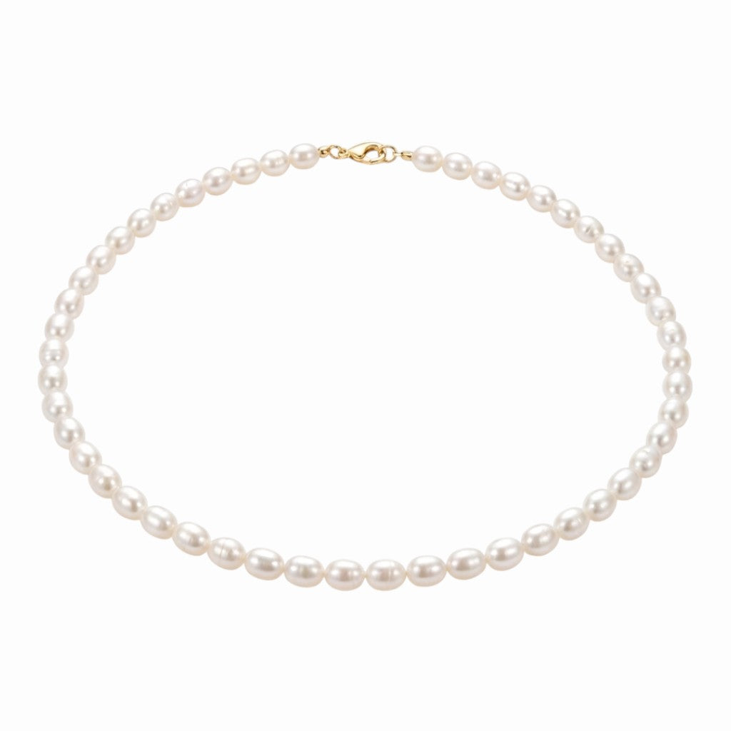 Collier pendentif perle argent