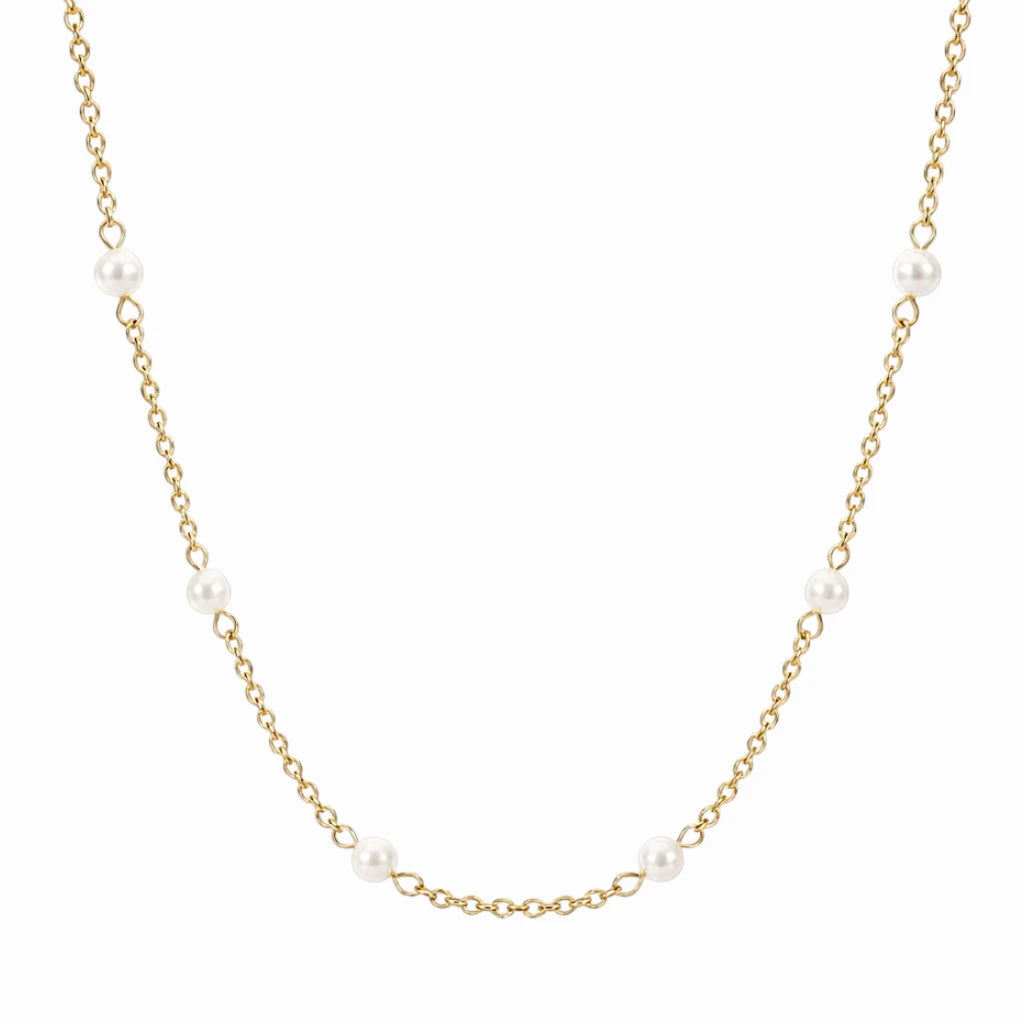 Collier pendentif perle culture