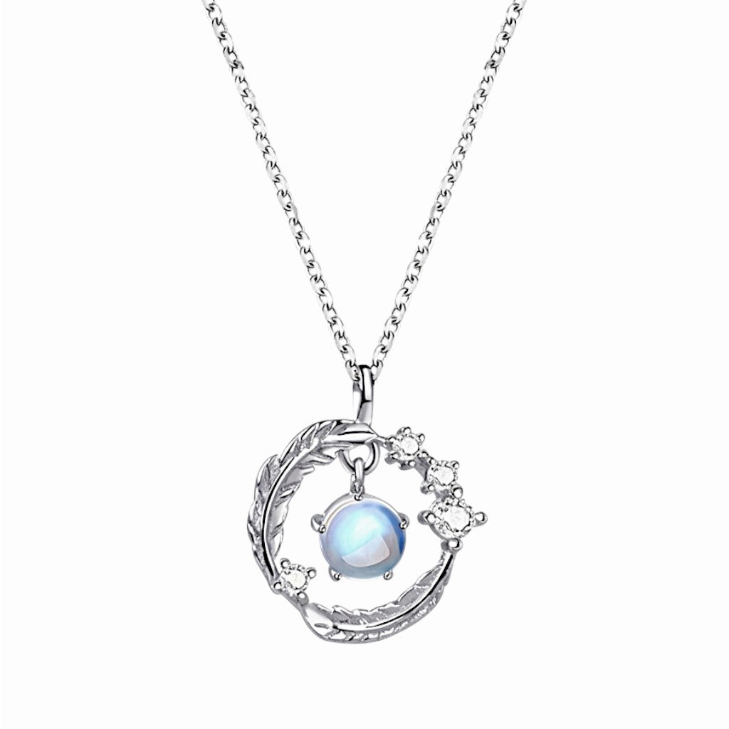Collier pierre de lune