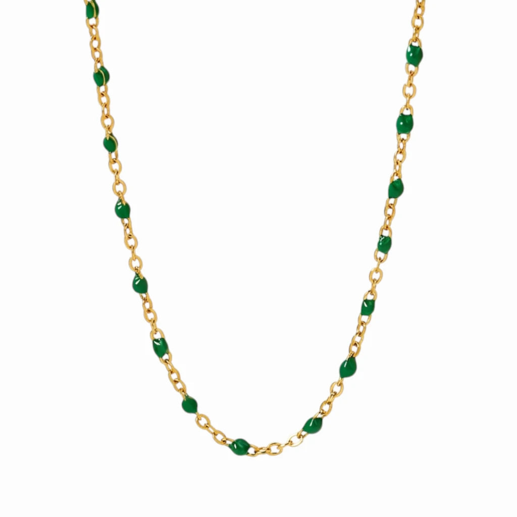 Collier Ras de Cou Perles Noires