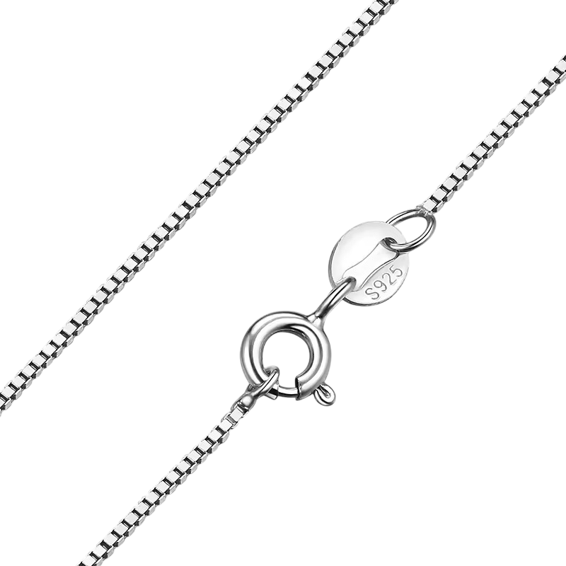 Collier chaîne en argent