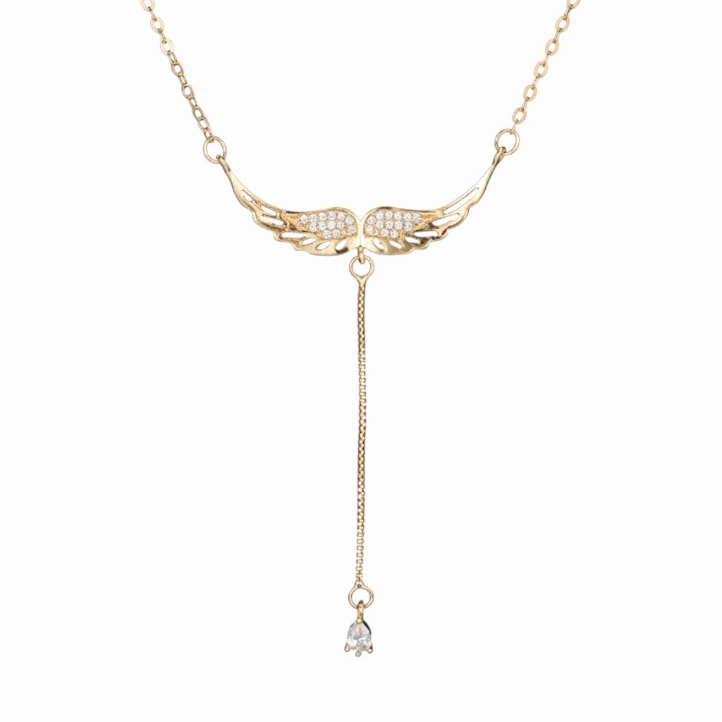 Collier ange argent femme