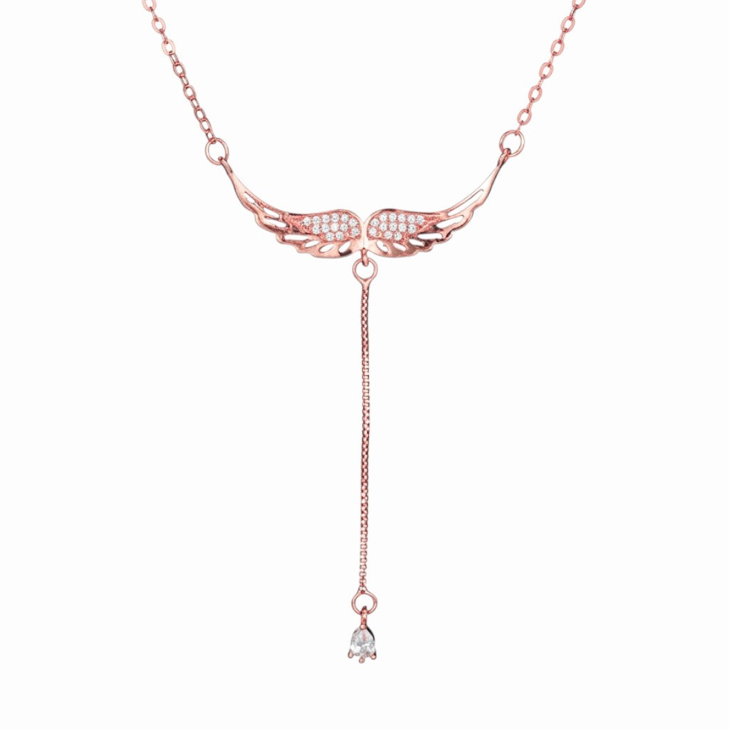 Collier ange argent femme