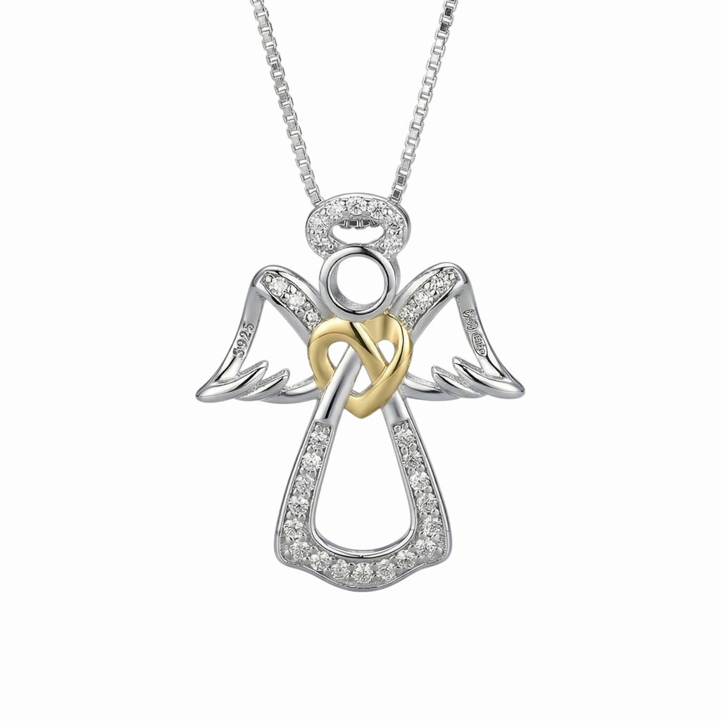 Collier ange gardien élégant