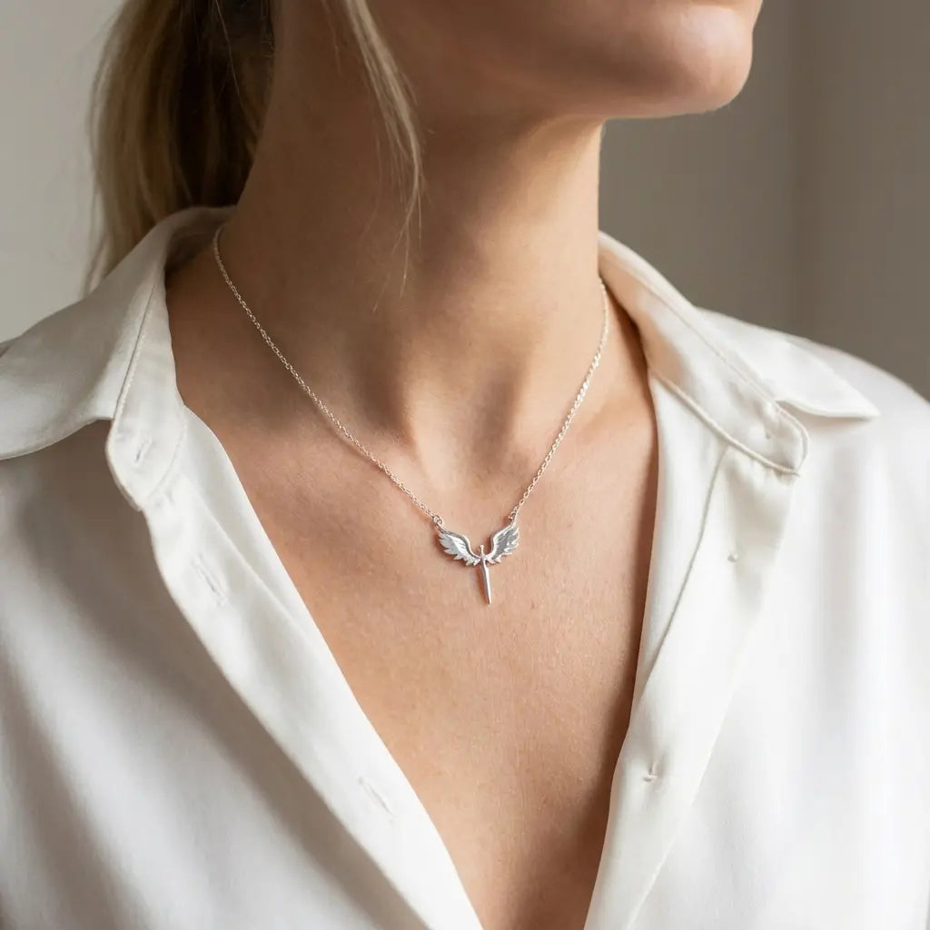 Collier ange gardien