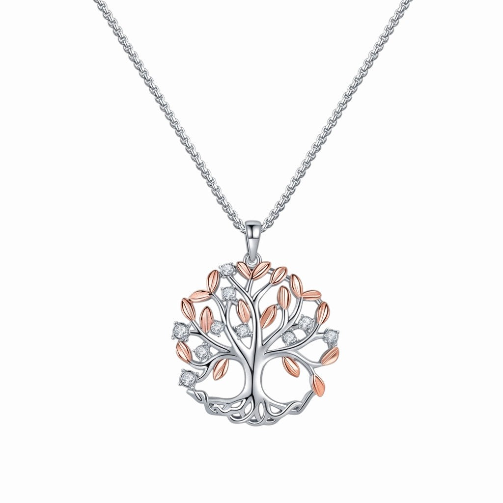 Collier arbre de vie Rose gold