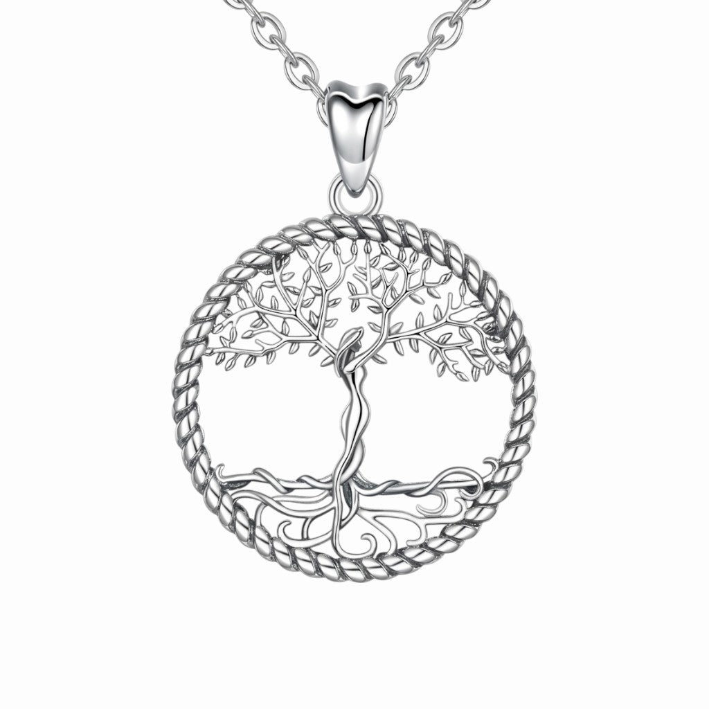 Collier arbre de vie lotus