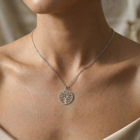 Collier arbre de vie personnalisé