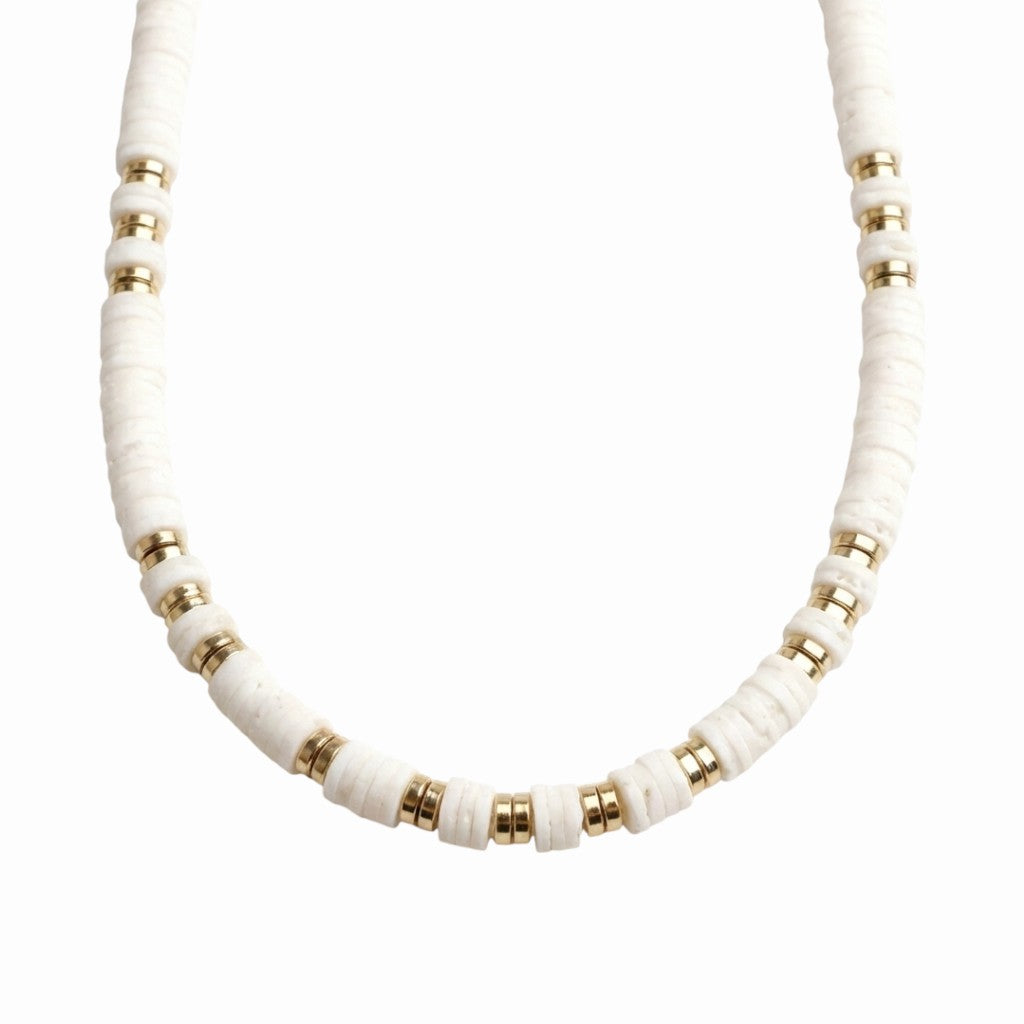 Collier coquillage hawaïen