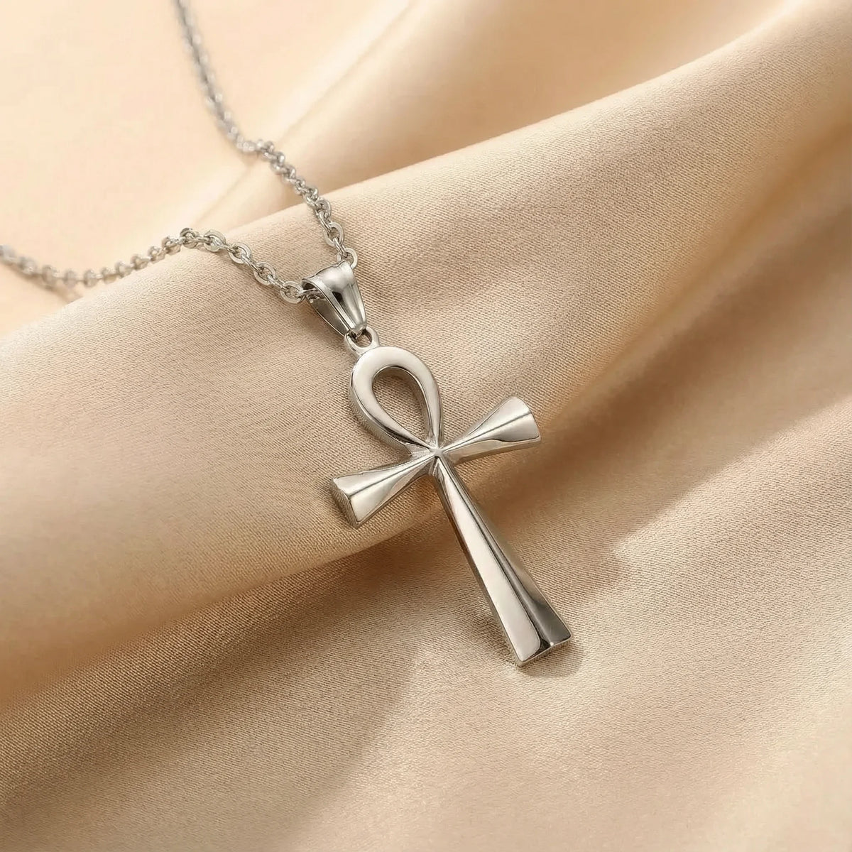 Collier croix égyptienne