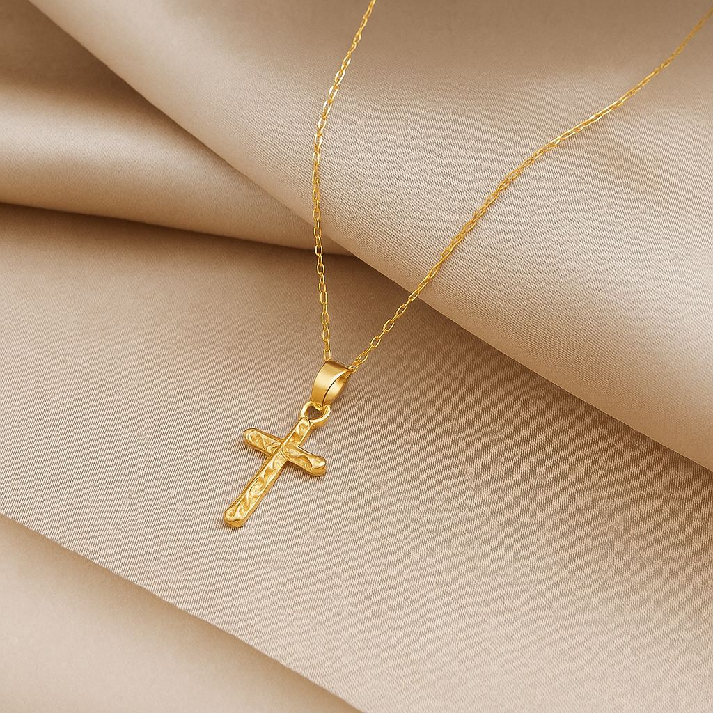 Collier Croix Femme en Argent 925