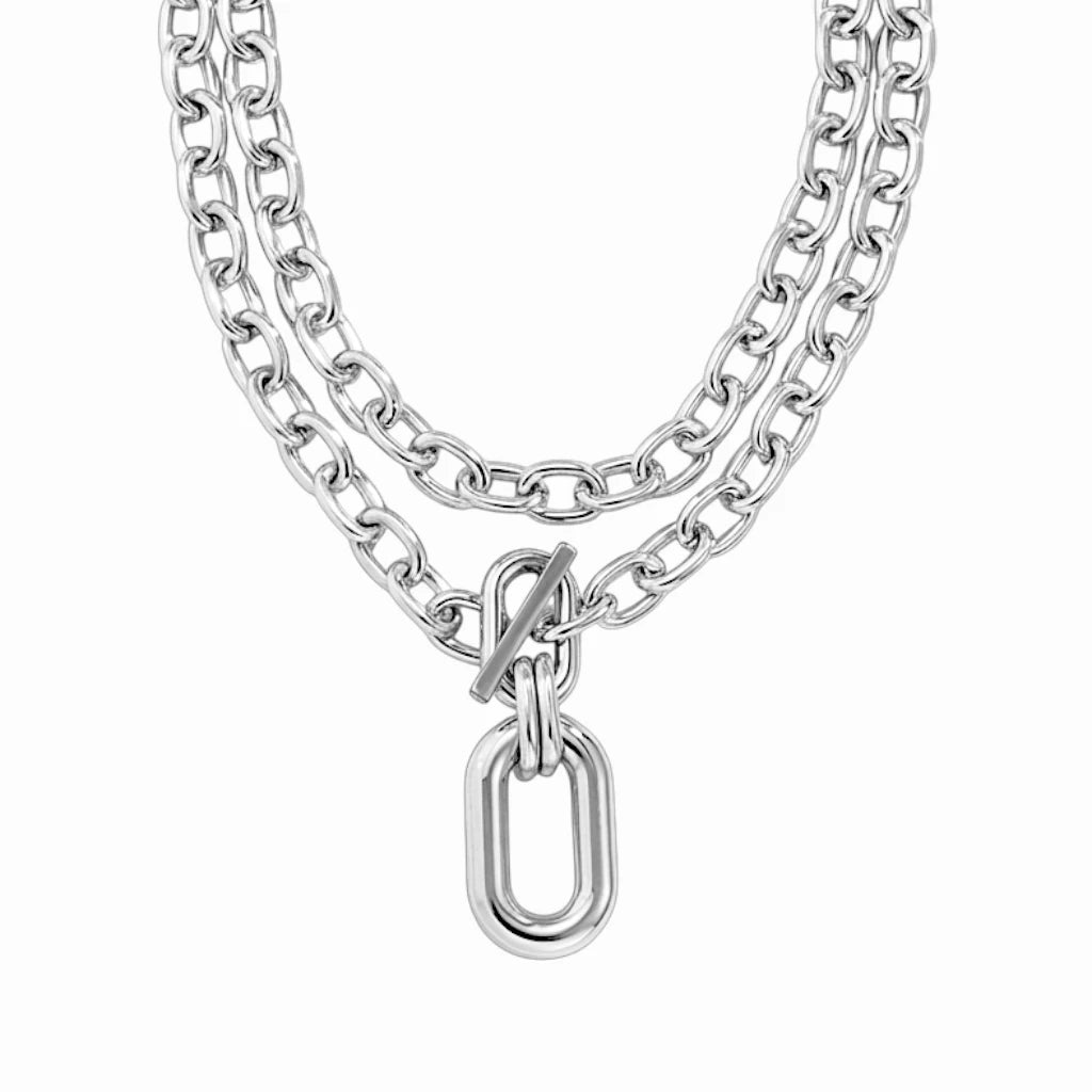 Collier en maille épaisse