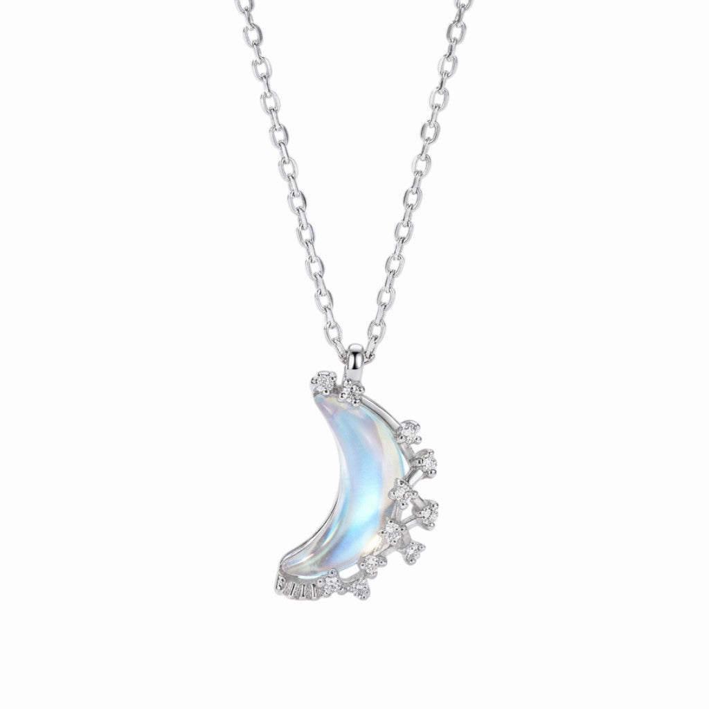 Collier en pierre de lune