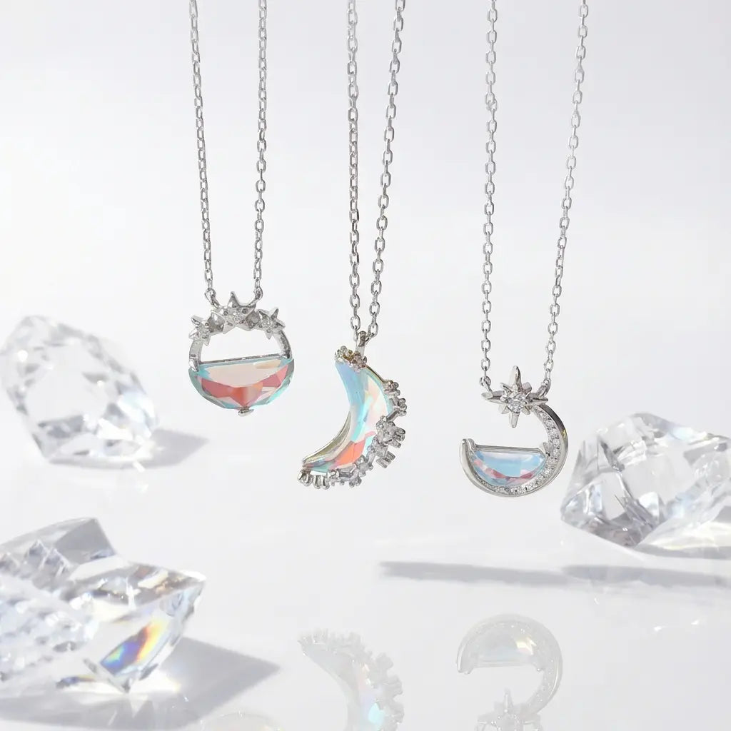 Collier en pierre de lune