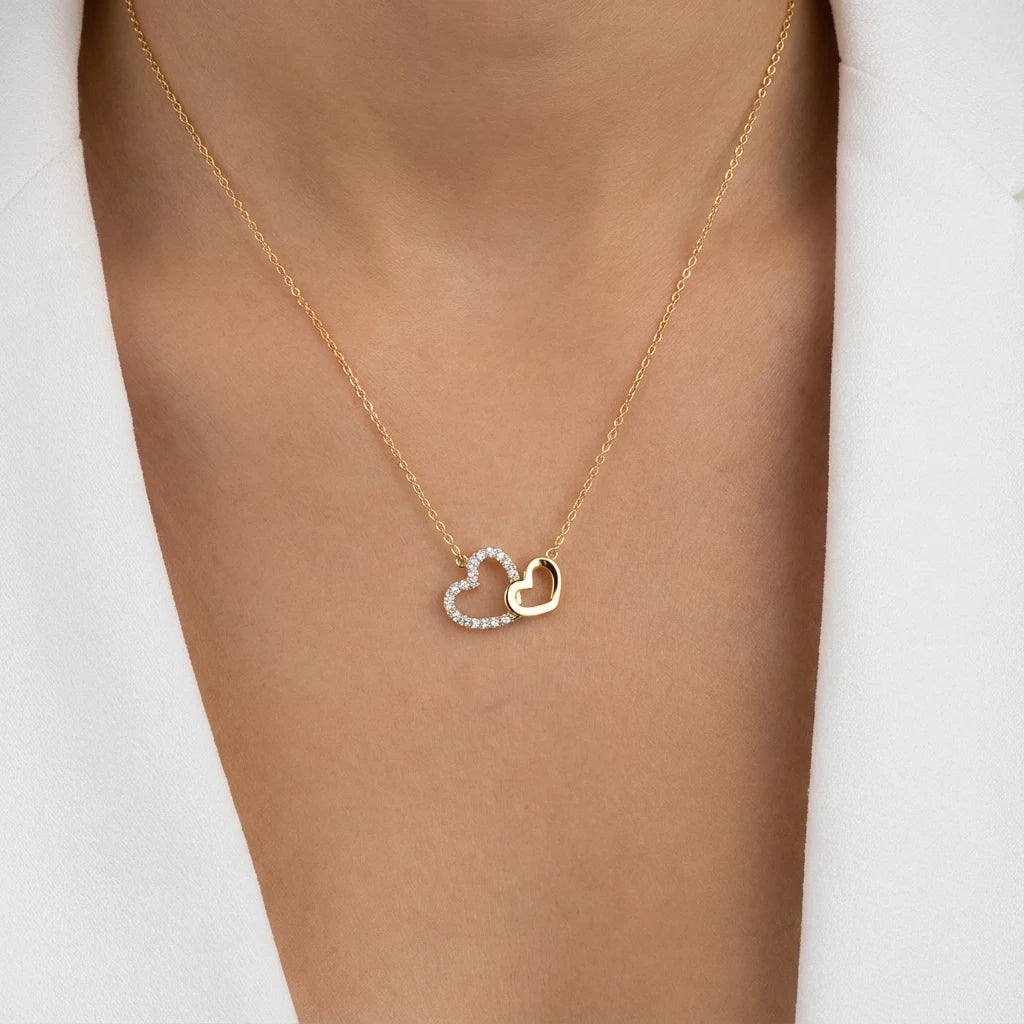Collier Femme avec Pendentif Cœur