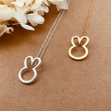 Collier lapin tendance